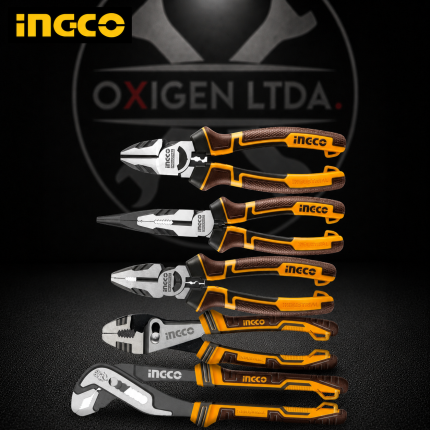 Alicates Ingco Cr-v Set 5 Piezas